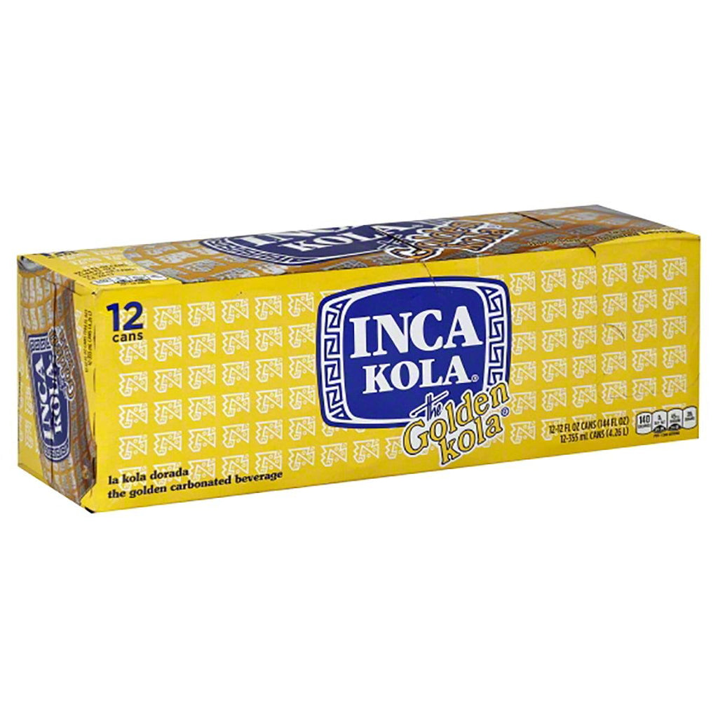 Inca Kola Golden Soda 12PK - Seabra Foods Online