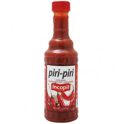 Incopil Molho Piri Piri Hot Sauce 6.26oz - Seabra Foods Online