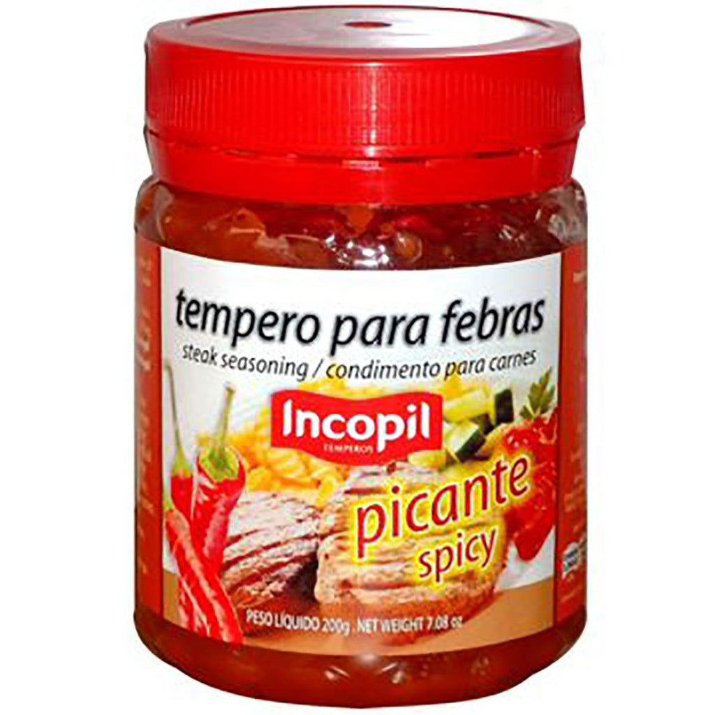 Incopil Tempero Febras Picante 7.05oz - Seabra Foods Online