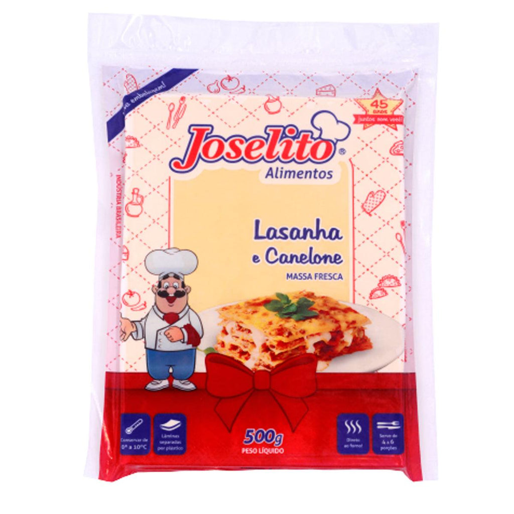Joselito Massa de Lasanha 500g - Seabra Foods Online