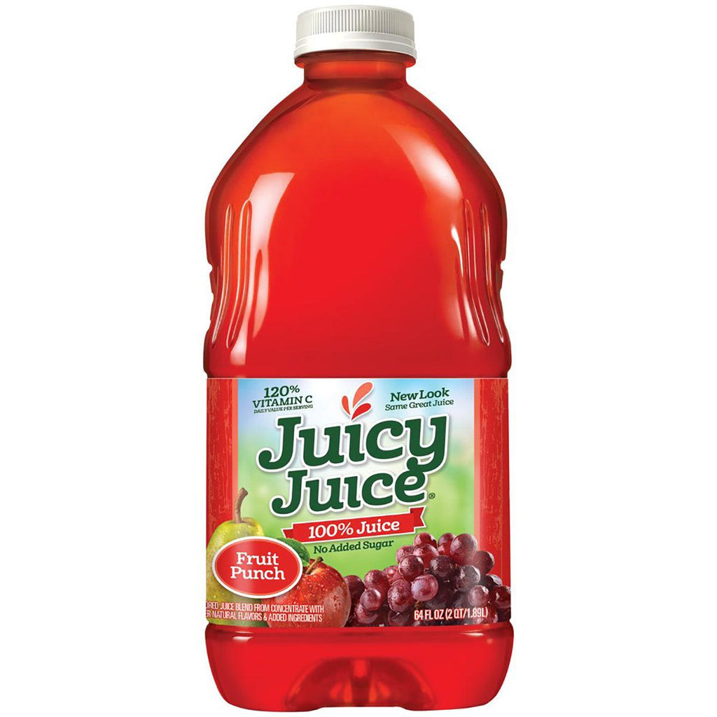 Juice Juicy 100% Fruit Punch 64floz - Seabra Foods Online