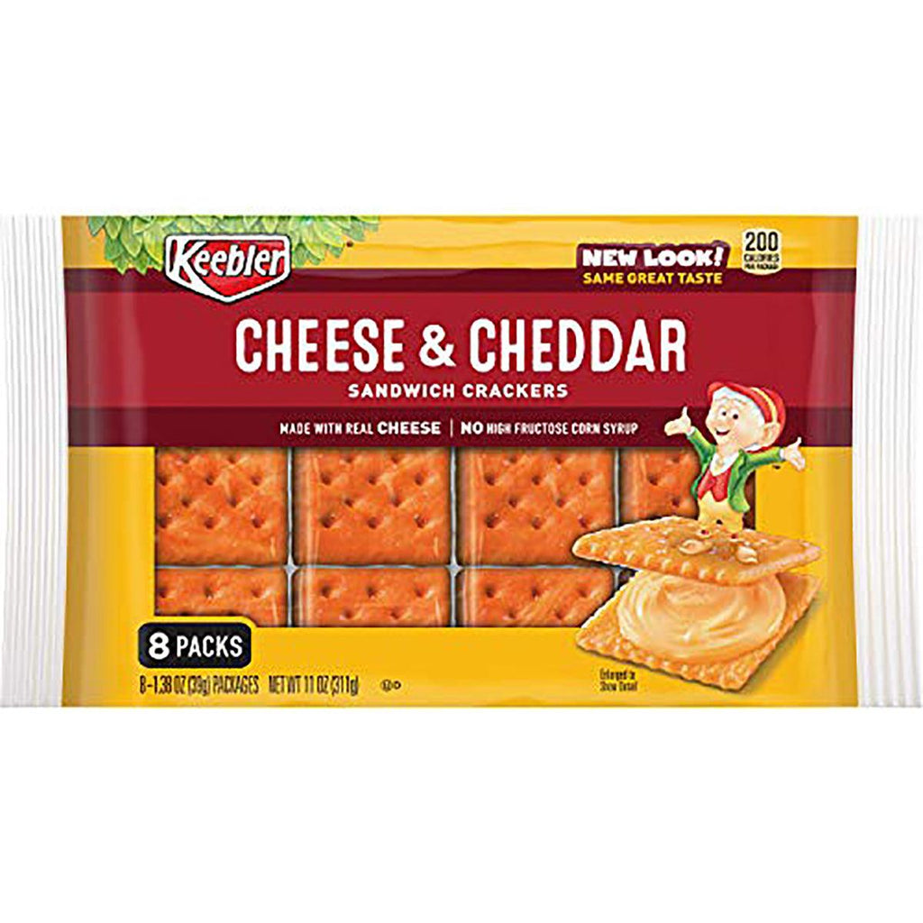 Keebler Cheese&Cheddar Crackers 11.4z - Seabra Foods Online