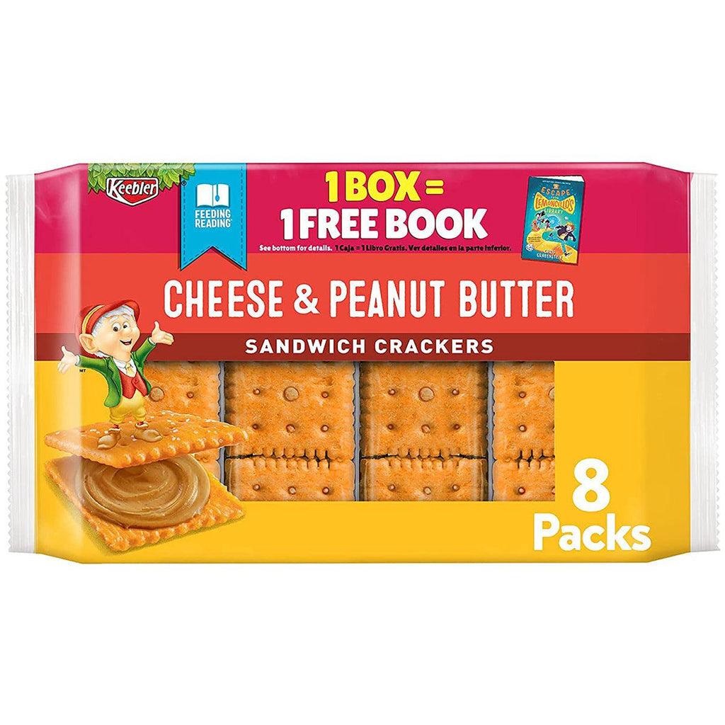 Keebler Cheese&Pnt Butter Crackers 10.9o - Seabra Foods Online