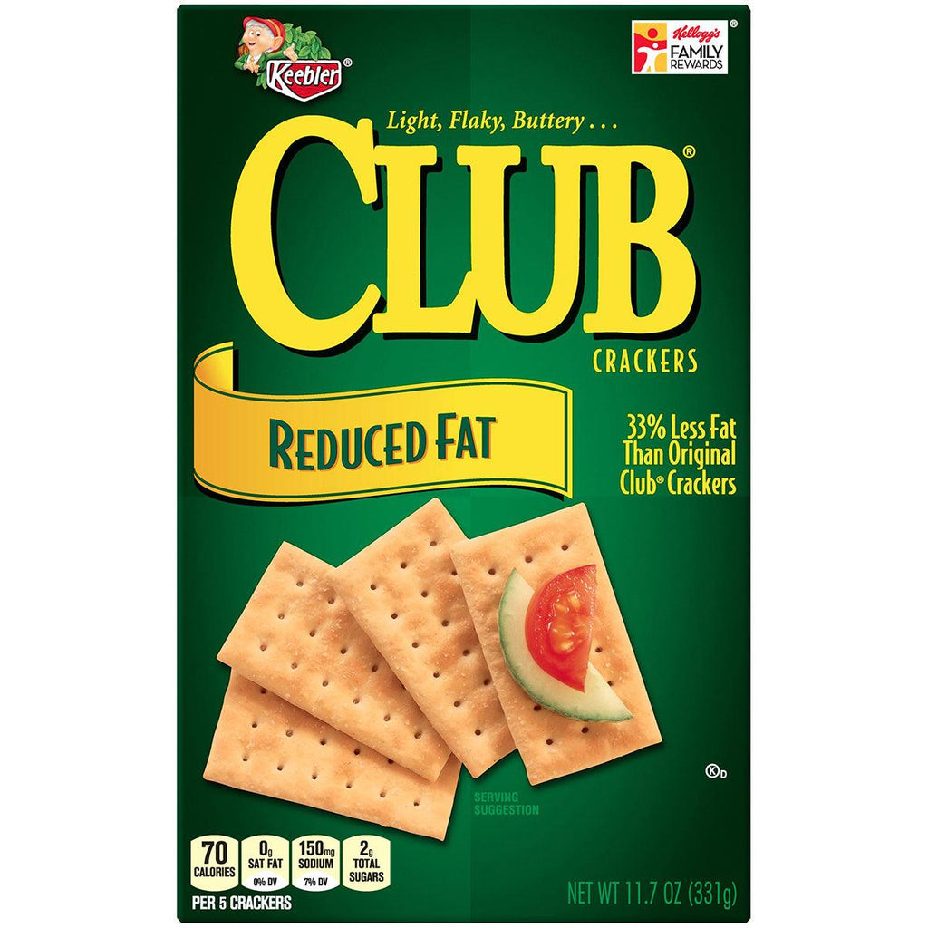 Keebler Club Red Fat Crackers 11.7oz - Seabra Foods Online