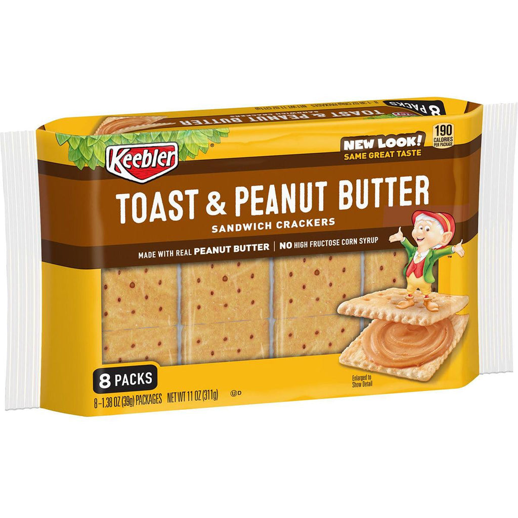 Keebler Roast&Pnt Butter Crackers 11oz - Seabra Foods Online