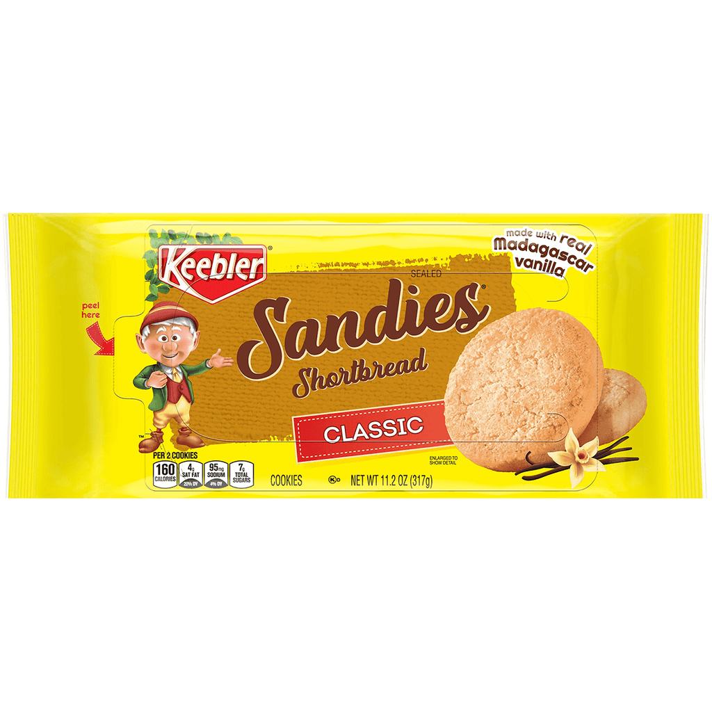 Keebler Sandies Simply Shortbread 11.2z - Seabra Foods Online