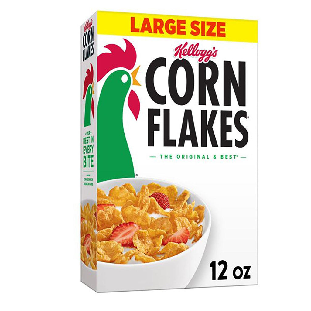 Kelloggs Corn Flakes Cereal 12oz - Seabra Foods Online