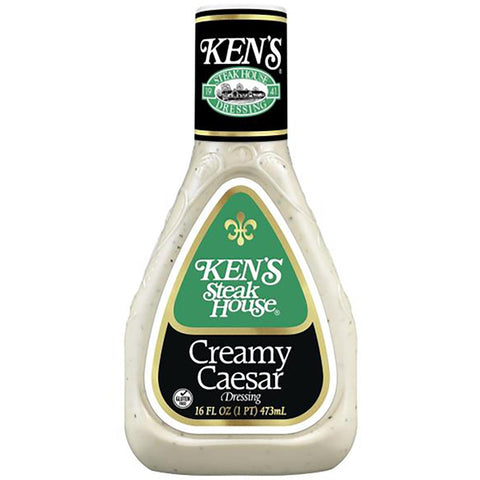 Kens Creamy Caesar Dressing 16floz - Seabra Foods Online