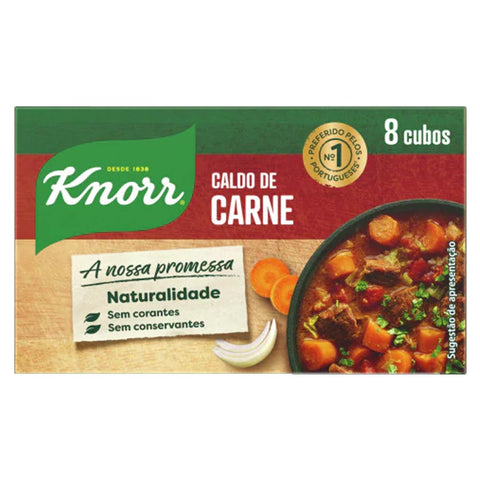 Knorr Caldo Carne Portugues 2.81oz - Seabra Foods Online