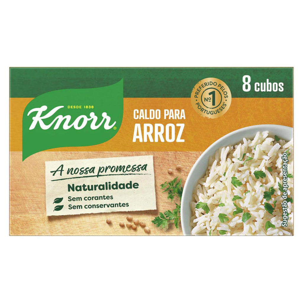 Knorr Caldo de Arroz 8Cubos 2.8oz - Seabra Foods Online