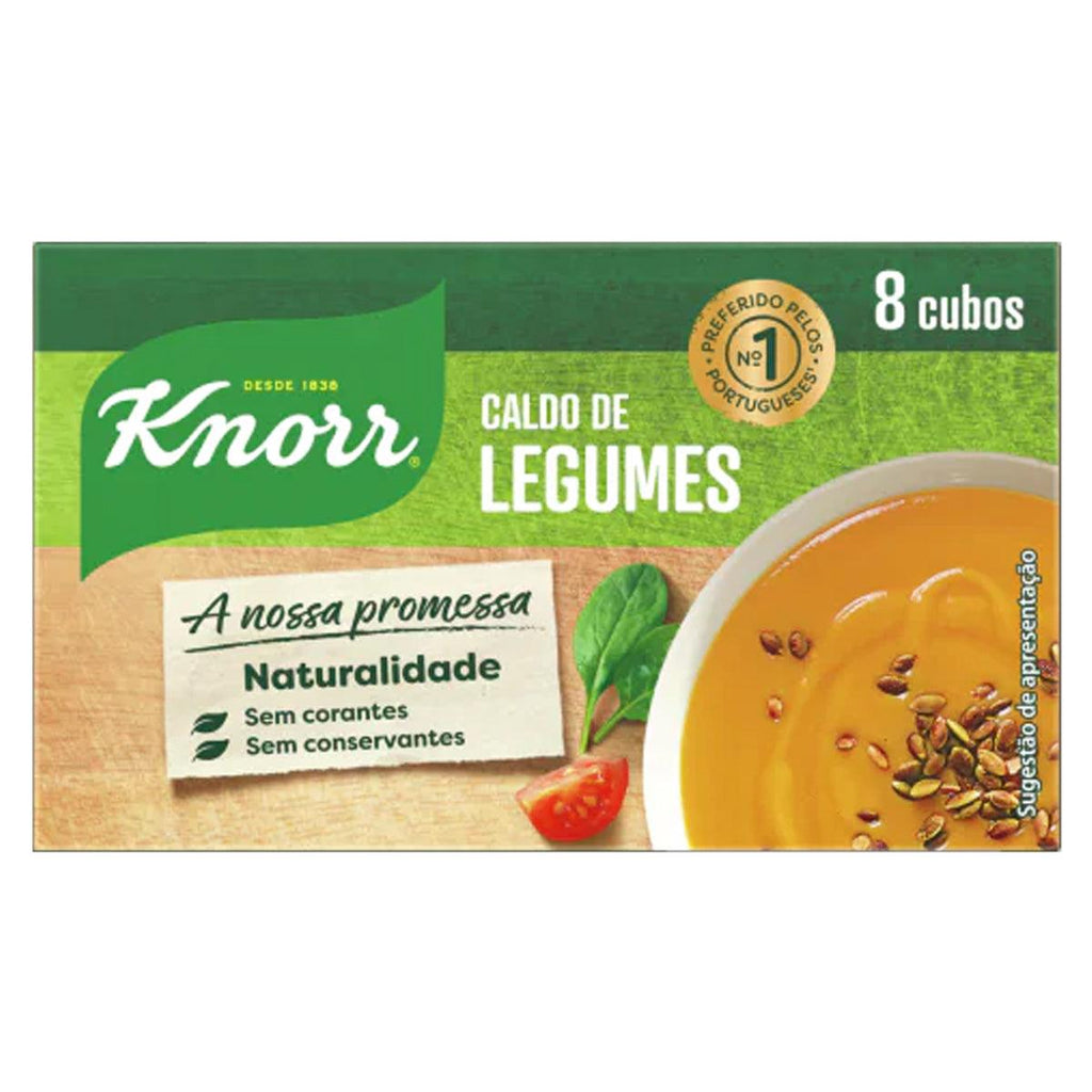 Knorr Caldo Legumes Cubes 2.82oz - Seabra Foods Online