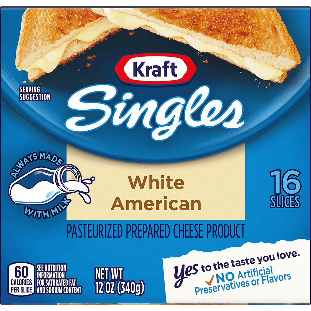 Kraft American White Singles - Seabra Foods Online