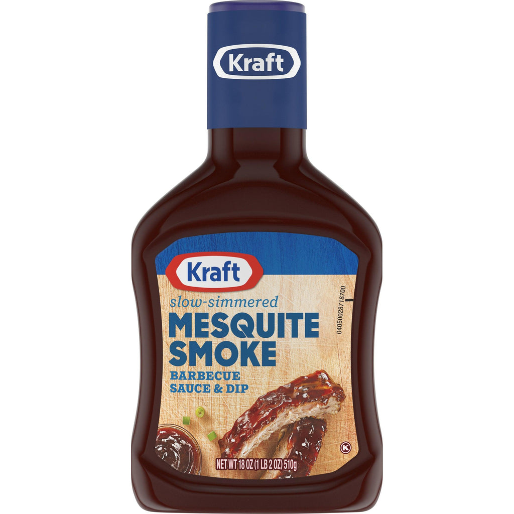Kraft Mesquite Smoked BBQ Sauce 18z - Seabra Foods Online