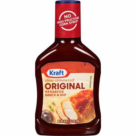Kraft Original BBQ Sauce 18oz - Seabra Foods Online