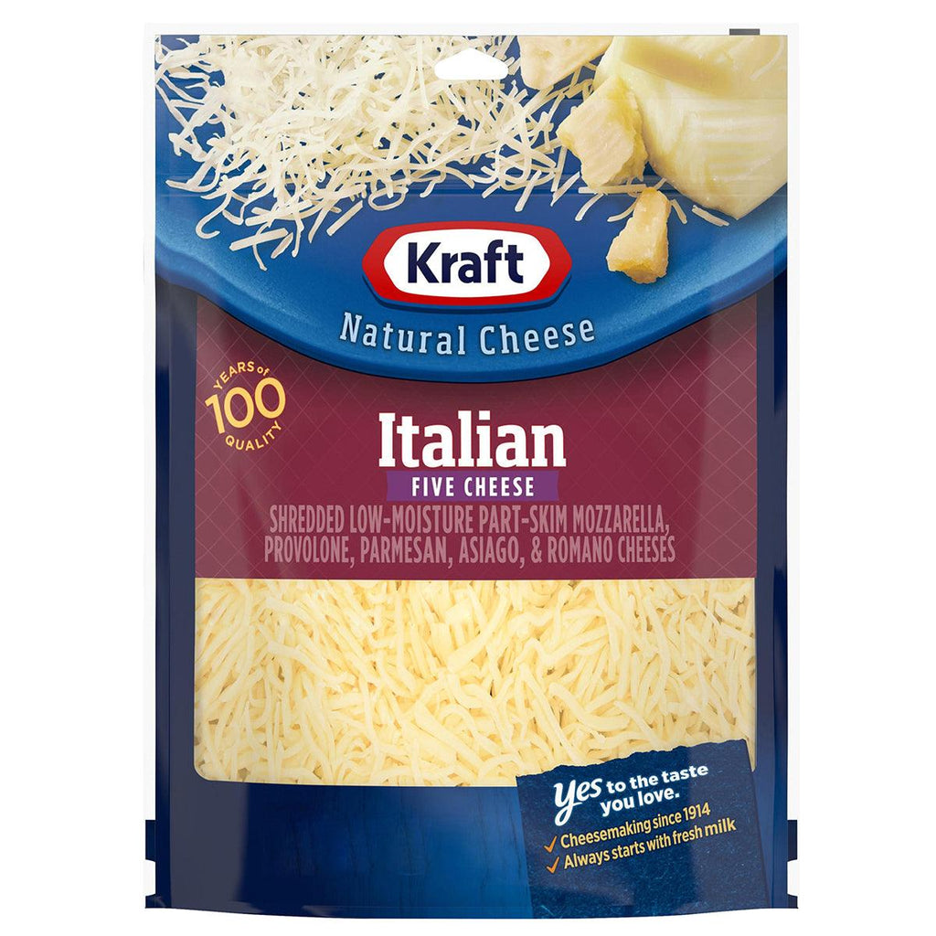 Kraft Shred Italian Five Cheese - Seabra Foods Online