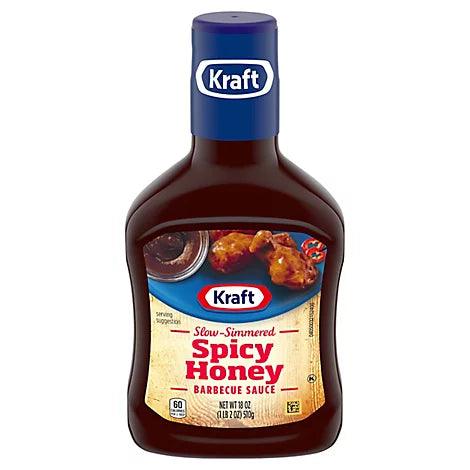 Kraft Spicy Honey BBQ Sauce 18oz - Seabra Foods Online