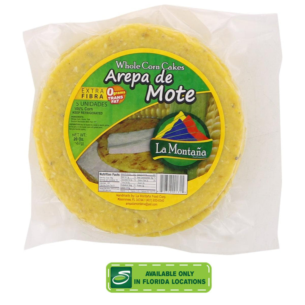 La Montana Arepa de Mote 20oz - Seabra Foods Online