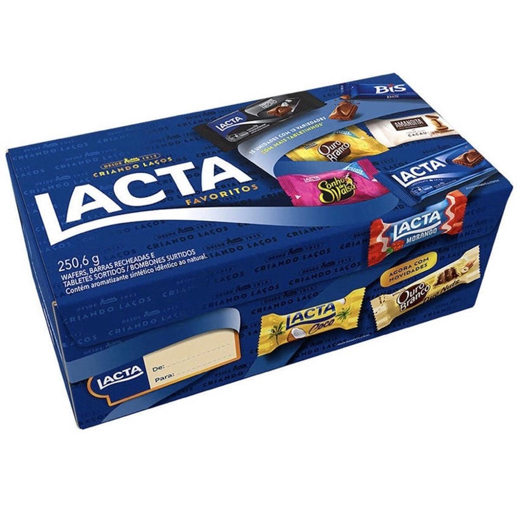 Lacta Variedades Favoritos 250g - Seabra Foods Online