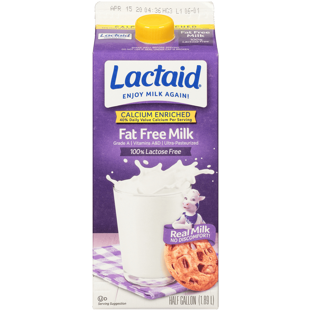Lactaid 100% Fat Free Milk - Seabra Foods Online