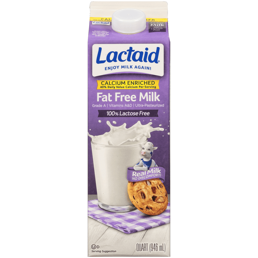 Lactaid Cal FF Milk W/Cal - Seabra Foods Online