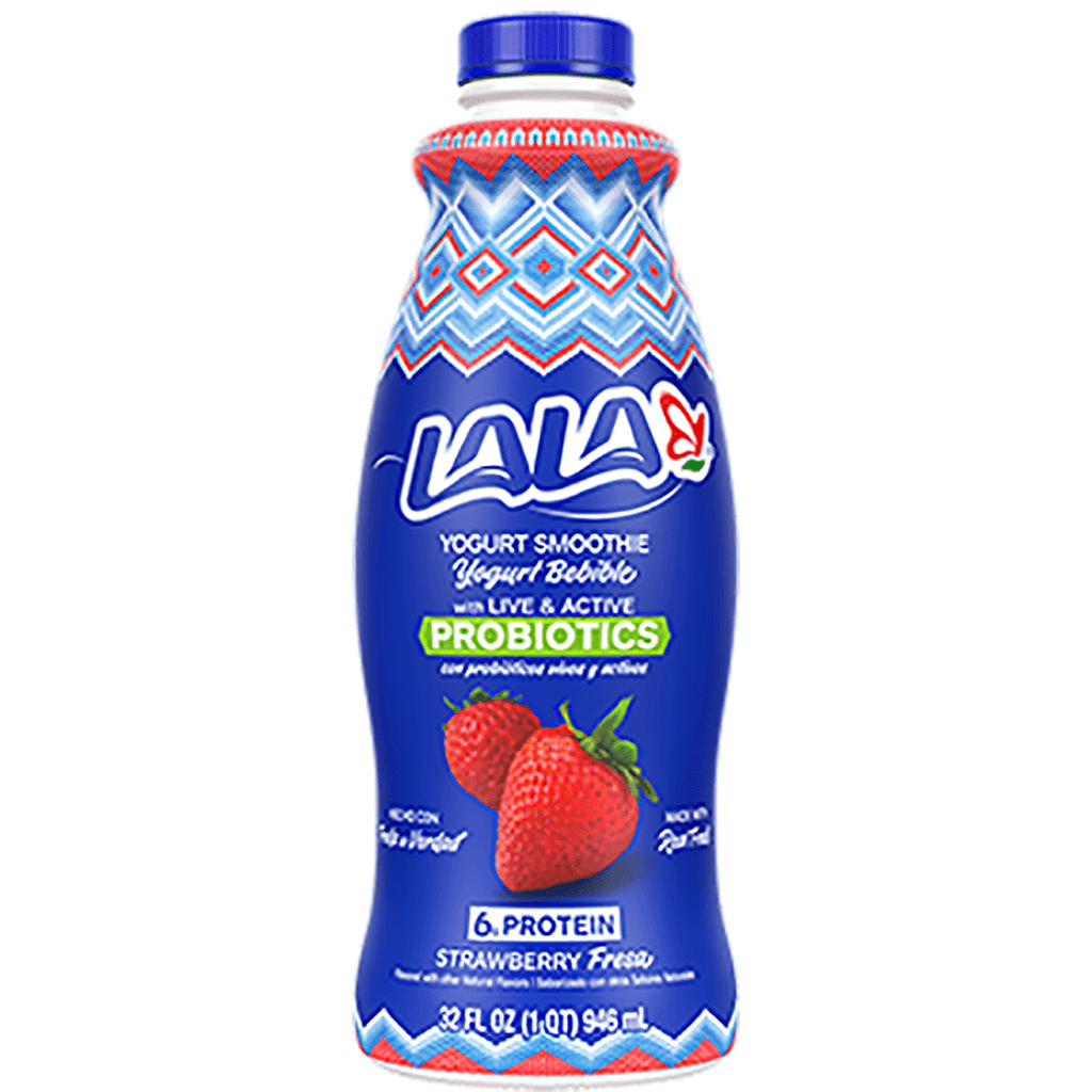 Lala Strawberry Yogurt 32floz - Seabra Foods Online