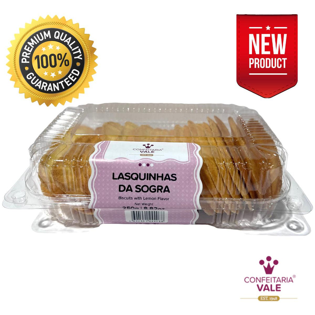 Lasquinhas de Sogra Confeitaria do Vale 250g - Seabra Foods Online