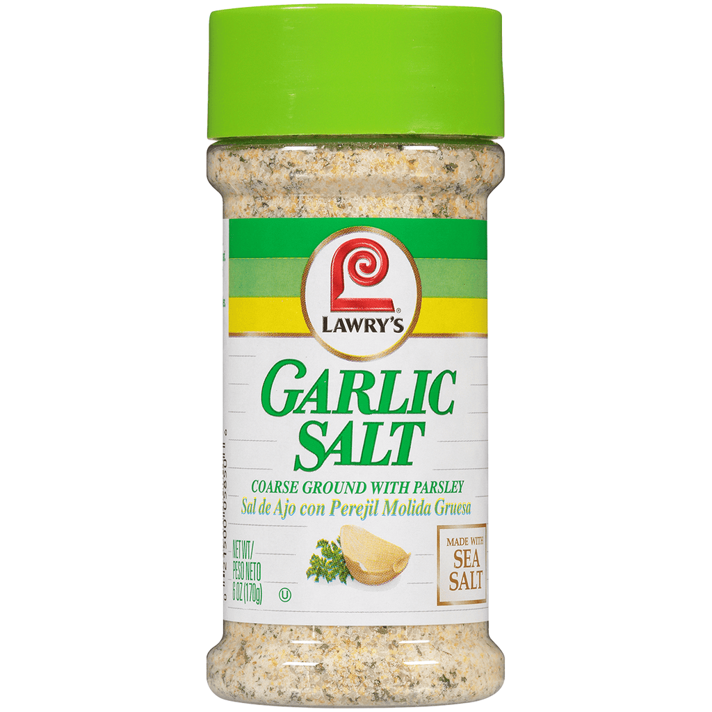 Lawrys Garlic Salt 6oz - Seabra Foods Online
