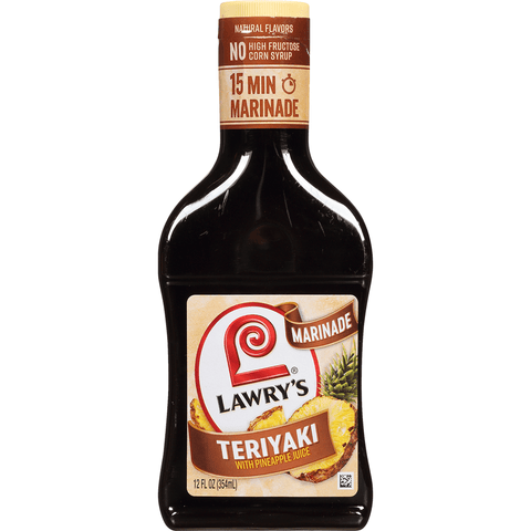 Lawrys Teriyaki/Pineapple/Marinade 12z - Seabra Foods Online