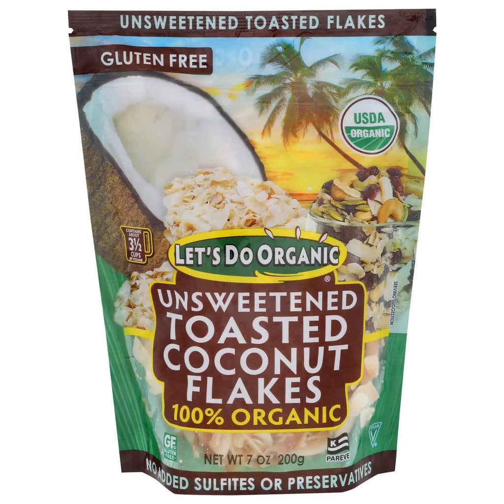 Lets do Organic Coconut Flakes 7oz - Seabra Foods Online