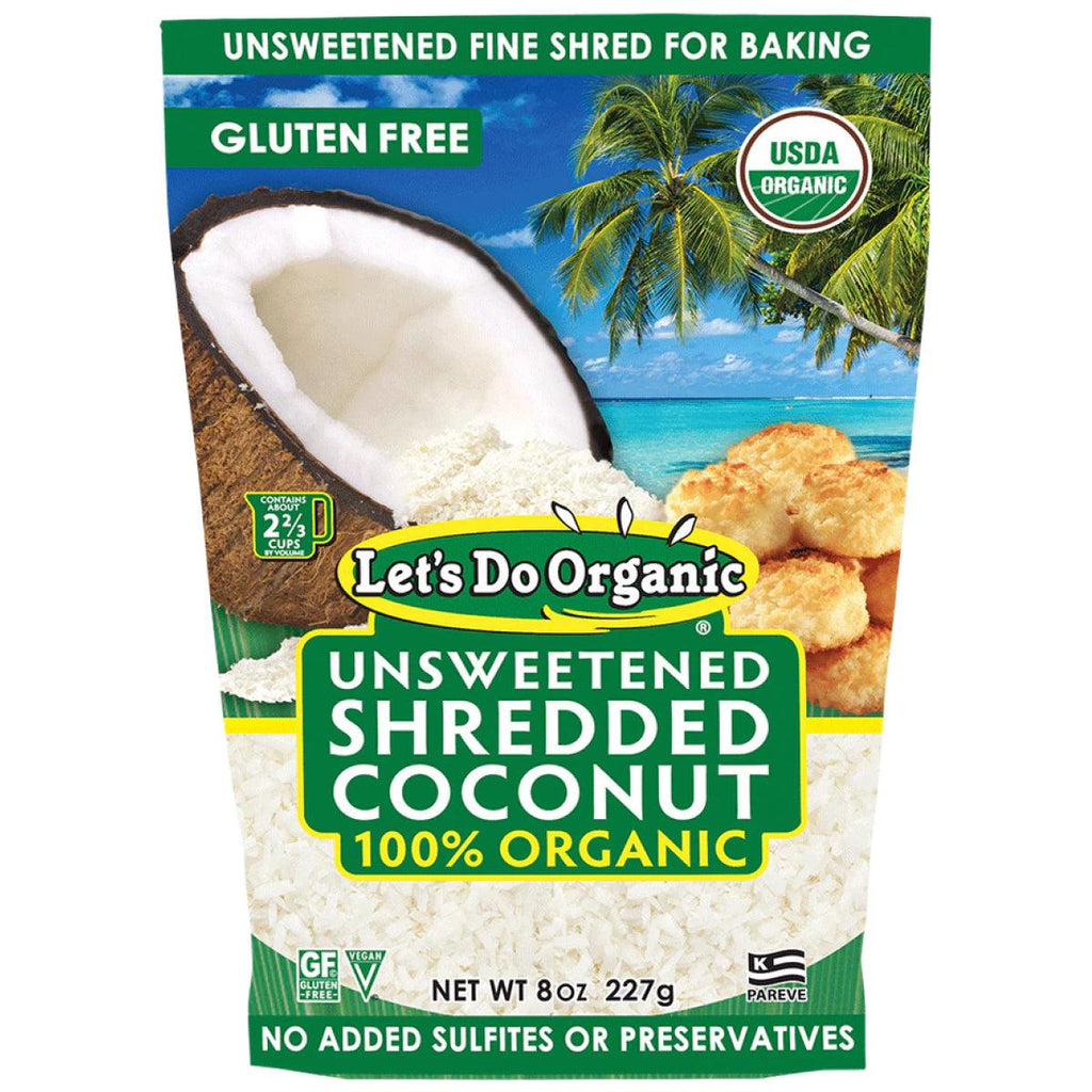 Lets do Organic Coconut Shredded 8oz - Seabra Foods Online