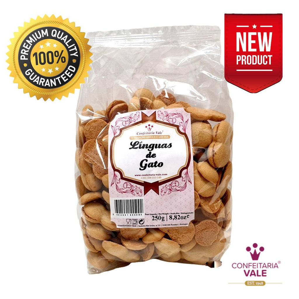 Linguas de Gato Confeitaria do Vale 250g - Seabra Foods Online