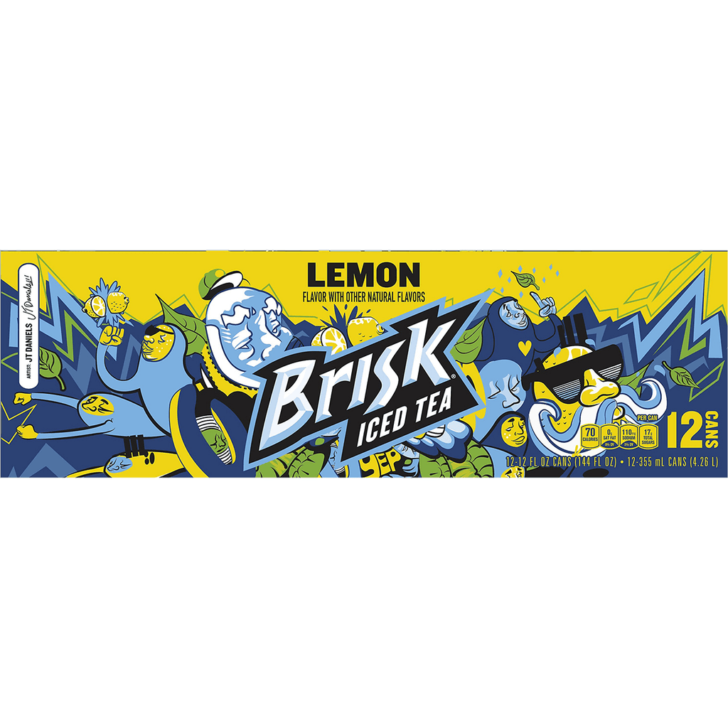 Lipton Brisk Soda Cans 12PK - Seabra Foods Online