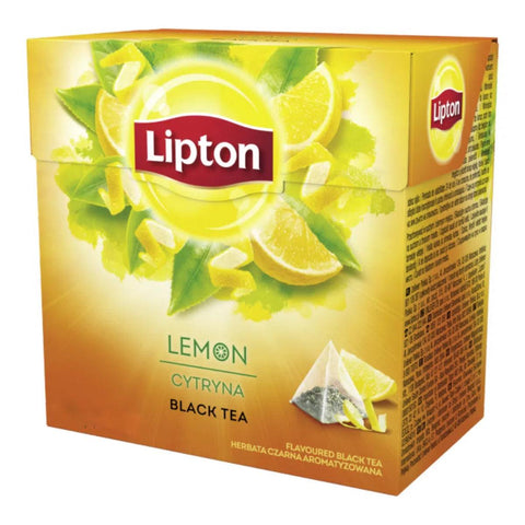 Lipton Cha Preto C/Limao 20ct - Seabra Foods Online