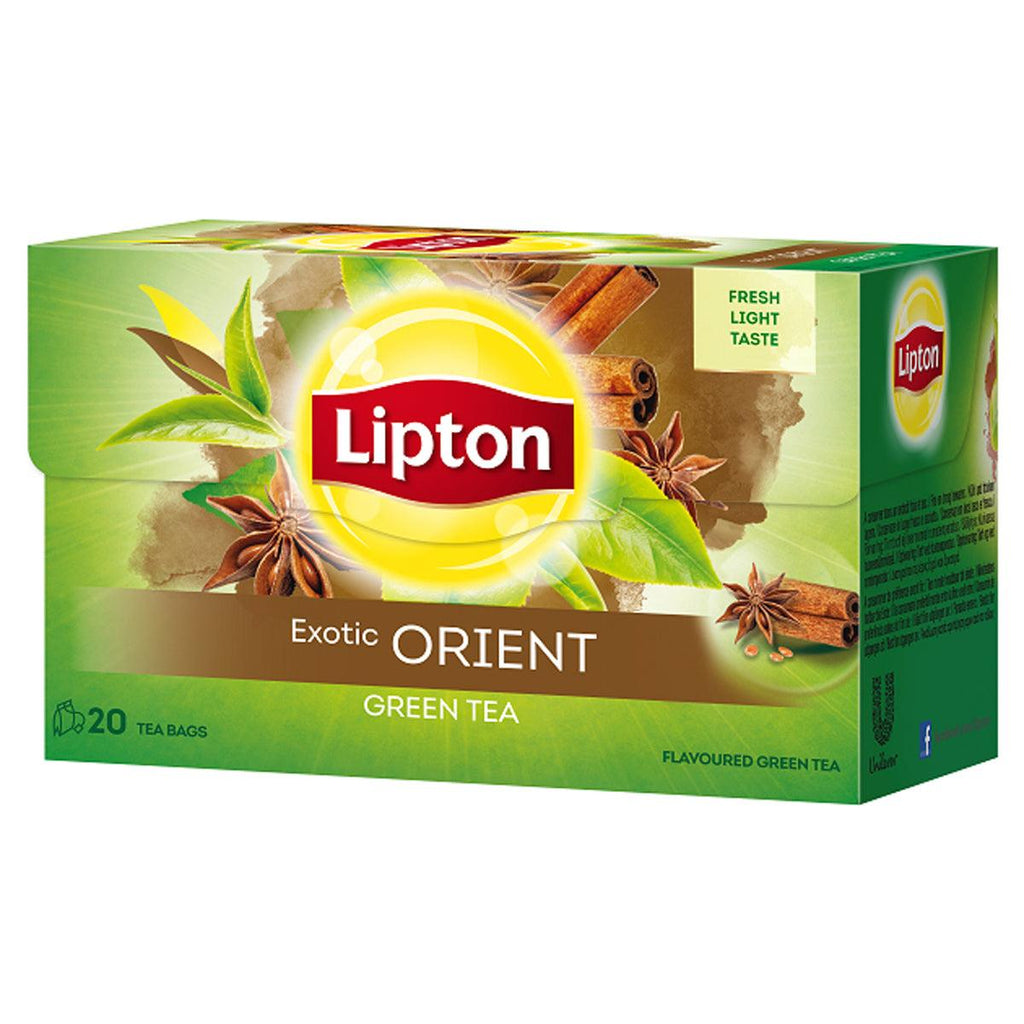 Lipton Exotic Orient Green Tea 20ct - Seabra Foods Online
