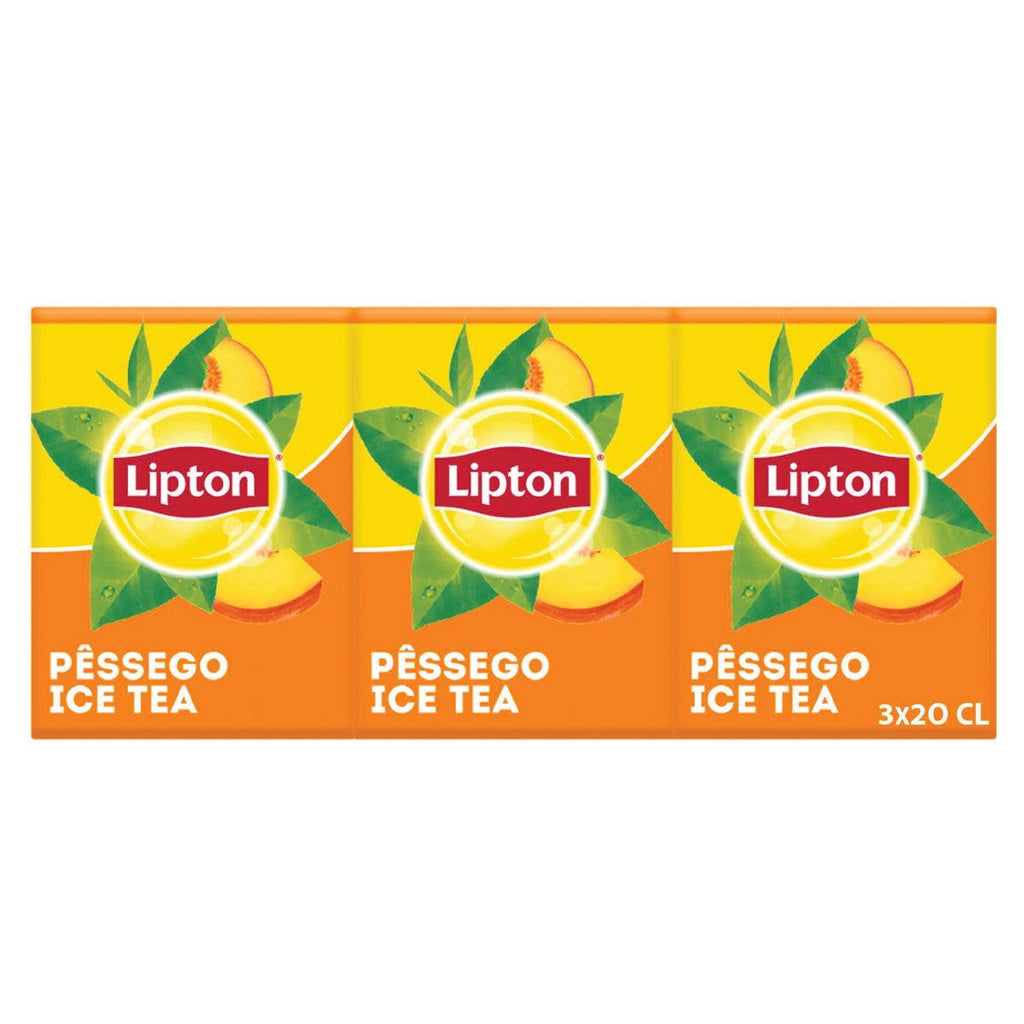 Lipton Ice Tea Peach 3Pack - Seabra Foods Online
