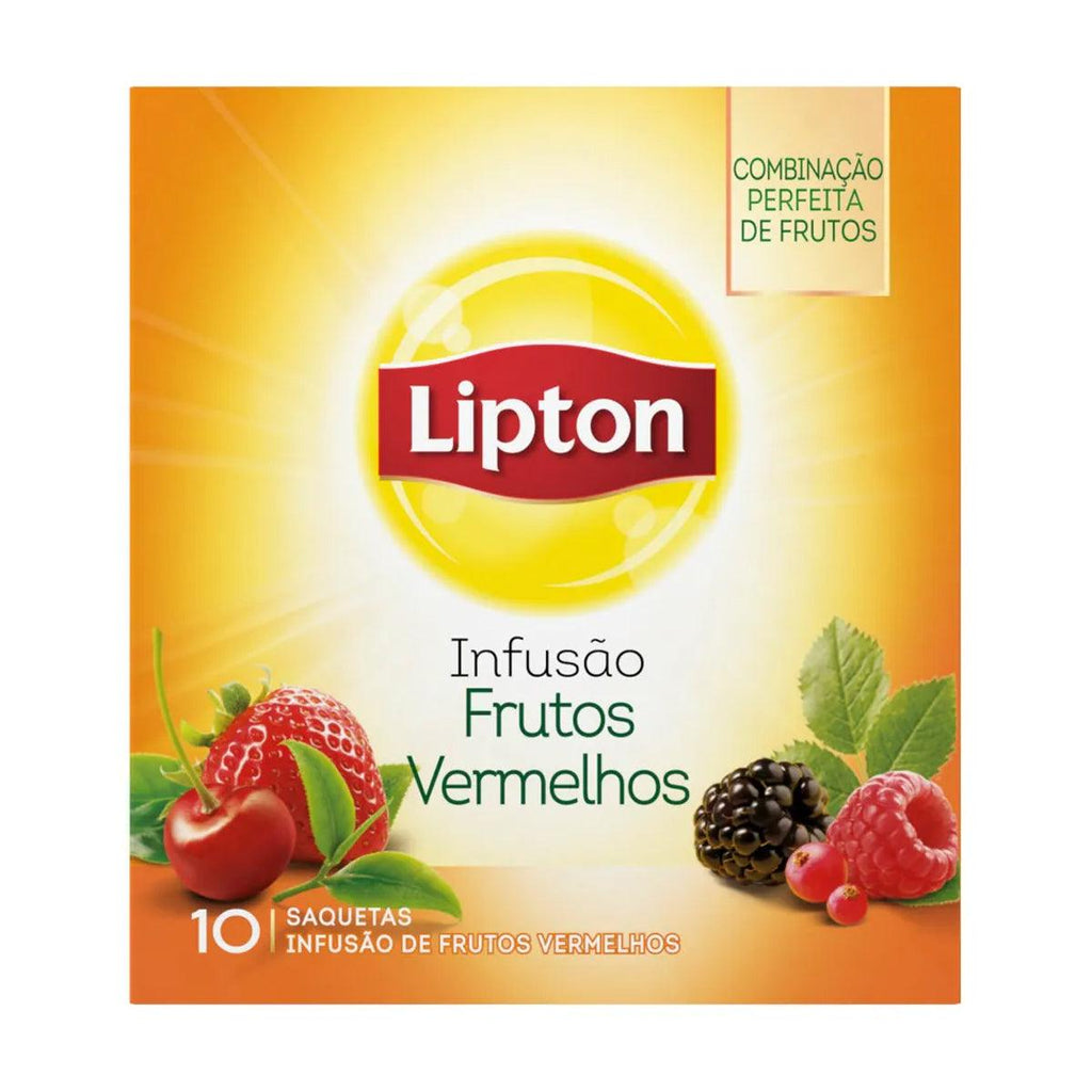 Lipton Tea Frutos Vermelhos 10ct - Seabra Foods Online