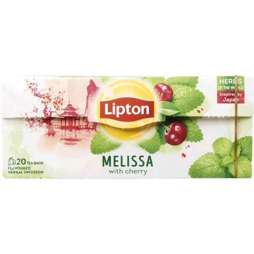 Lipton Tea Melissa W/Cherry 10ct - Seabra Foods Online