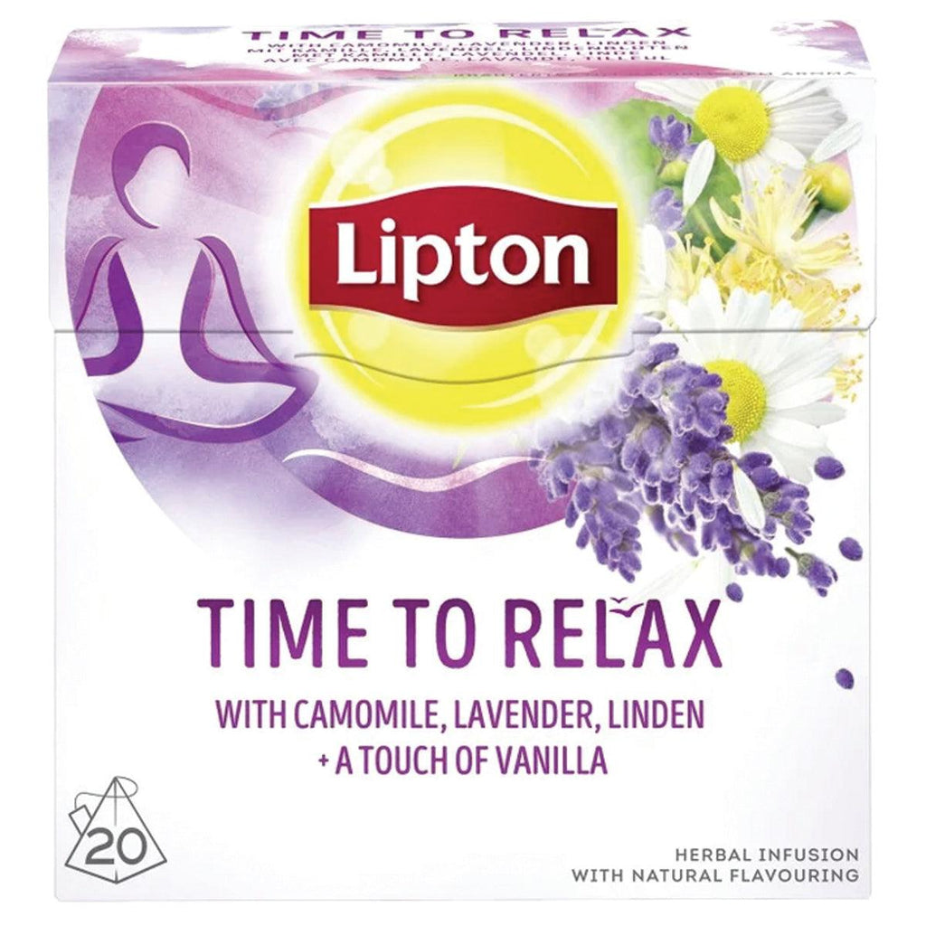 Lipton Tea Time To Relax 20ct - Seabra Foods Online