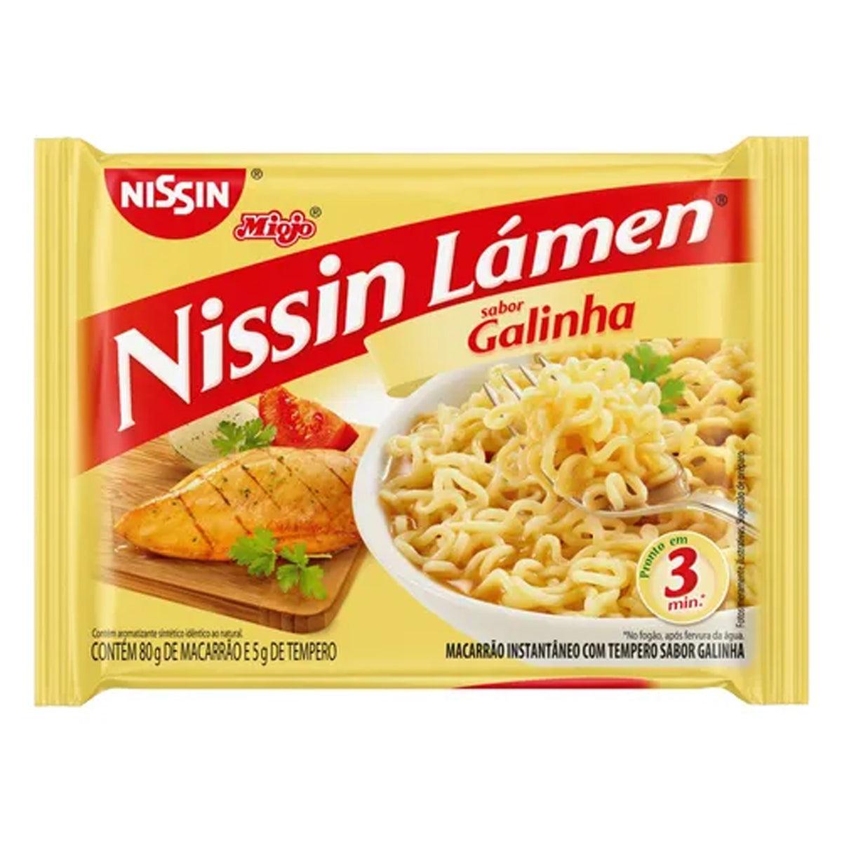 Macarrao Instantaneo Sabor Galinha Nissin 85g – Seabra Foods Online