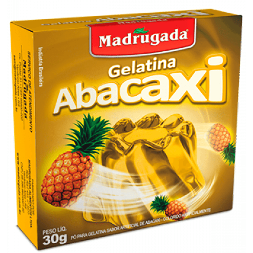 Madrugada Pineapple Gelatin 3oz - Seabra Foods Online
