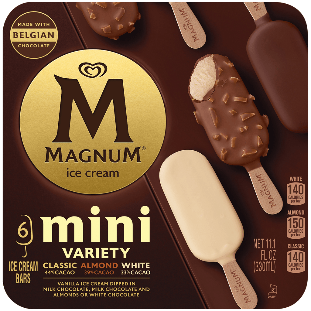 Magnum Mini Classic/Almond 6 Pack - Seabra Foods Online