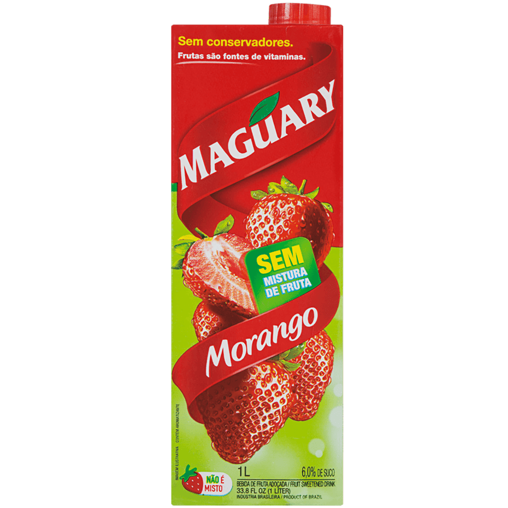 Maguary RTD Morango 1l - Seabra Foods Online