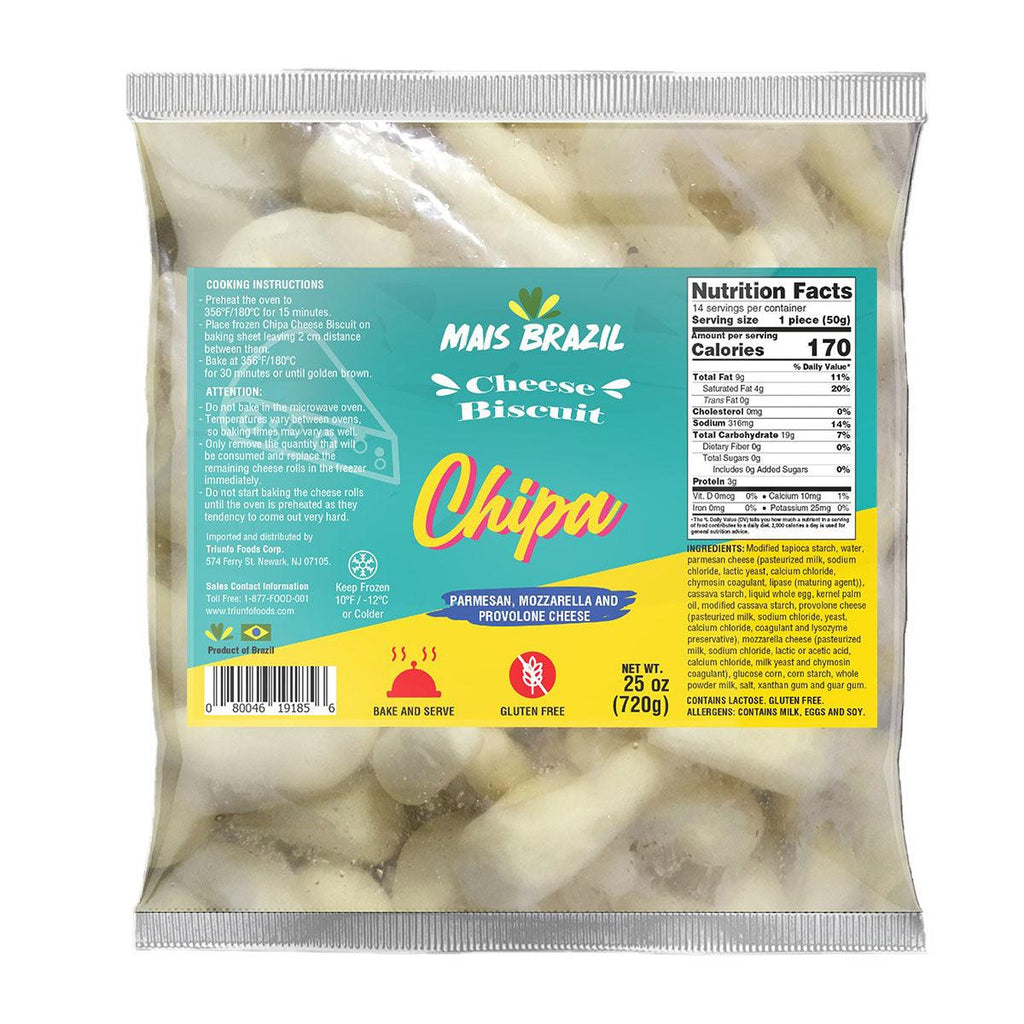 Mais Brasil Chipa Crua 720g - Seabra Foods Online