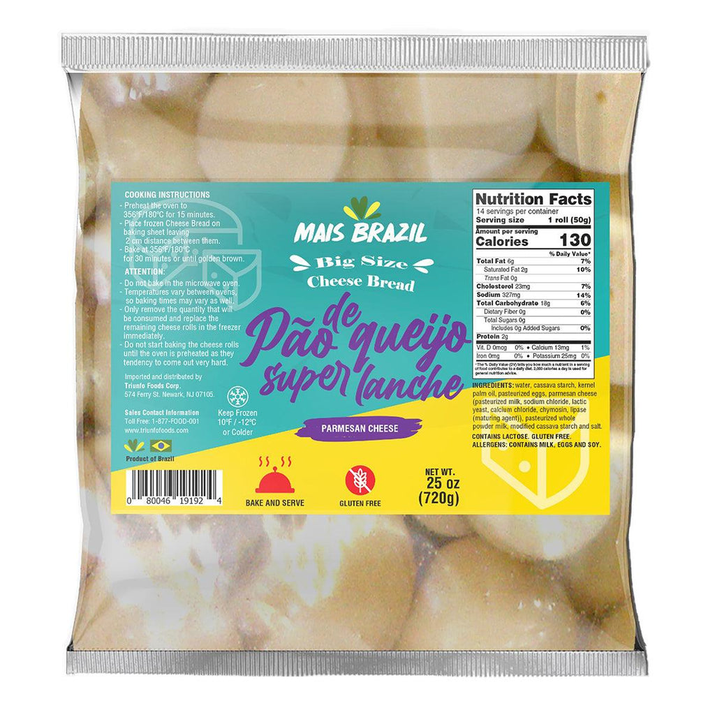 Mais Brasil Pao de Queijo SuperLanche - Seabra Foods Online