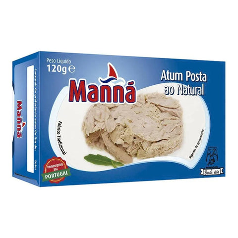 Manna Atum Posta Natural 4.23oz - Seabra Foods Online