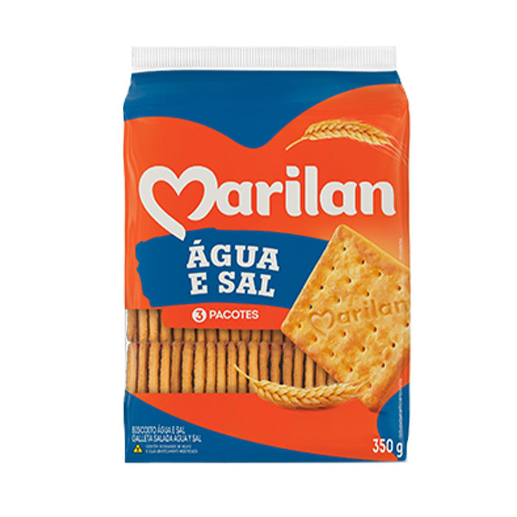 Marilan Agua e Sal Crackers 14.11oz - Seabra Foods Online