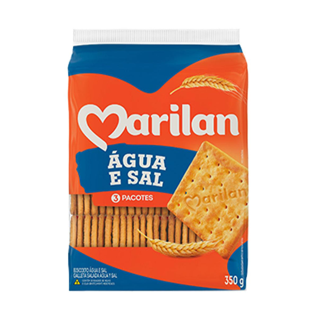 Marilan Agua e Sal Crackers 12.34oz - Seabra Foods Online