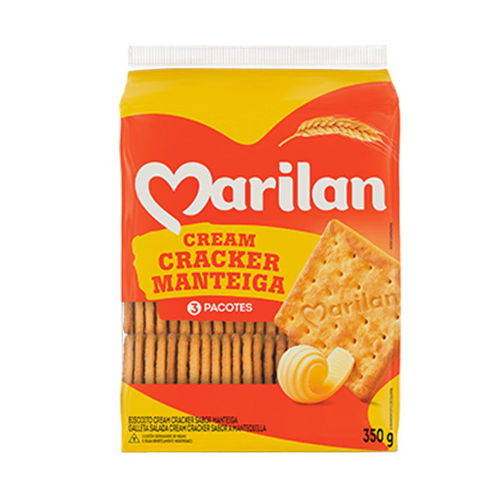 Marilan Cream Cracker C/Manteiga 14.11oz - Seabra Foods Online