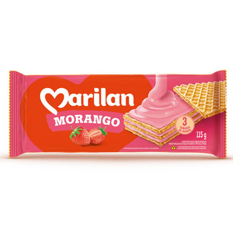 Marilan Strawberry Wafer 4.1oz - Seabra Foods Online