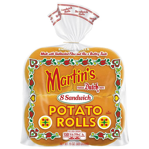 Martins Potato Rolls 15 oz - Seabra Foods Online